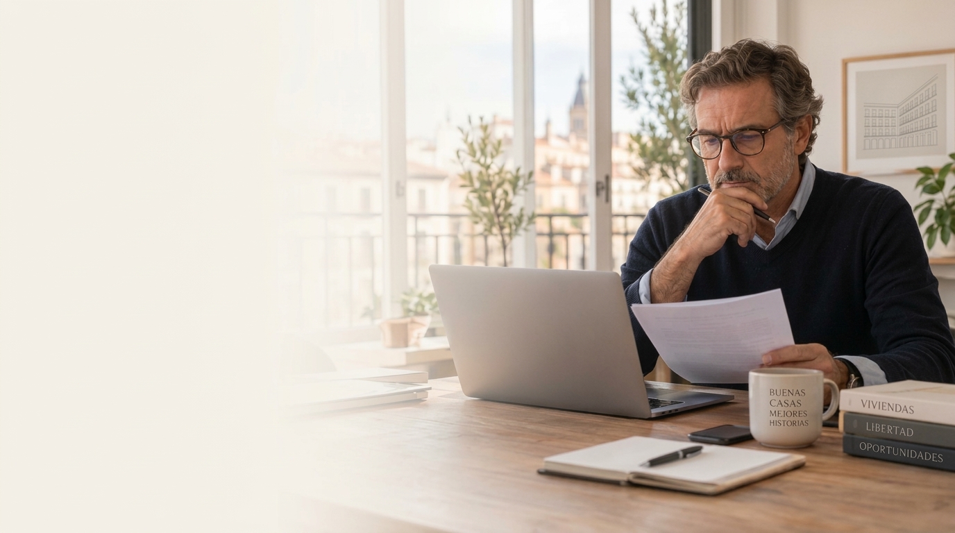 Propietario gestionando su vivienda con Rent Hosting