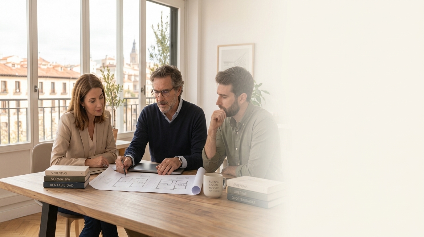 Equipo de profesionales y gestores inmobiliarios de Rent Hosting